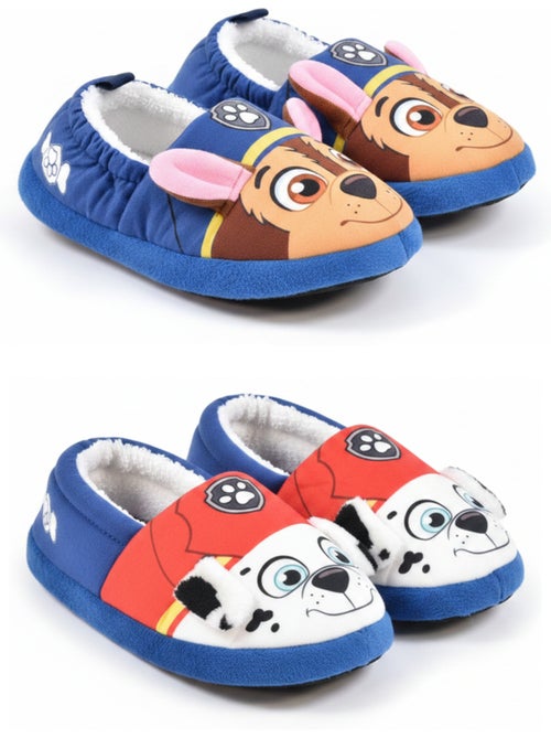OZABI Pack 2 Paires Chaussons Enfant Pat Patrouille Antidérapants - Kiabi
