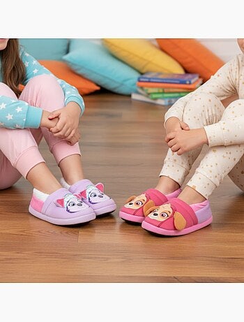 OZABI Pack 2 Paires Chaussons Enfant Pat Patrouille Antidérapants