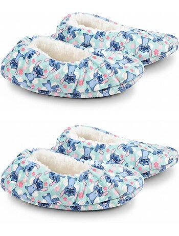OZABI Pack 2 Paires Chaussons Fille Disney Fourrés Antidérapants