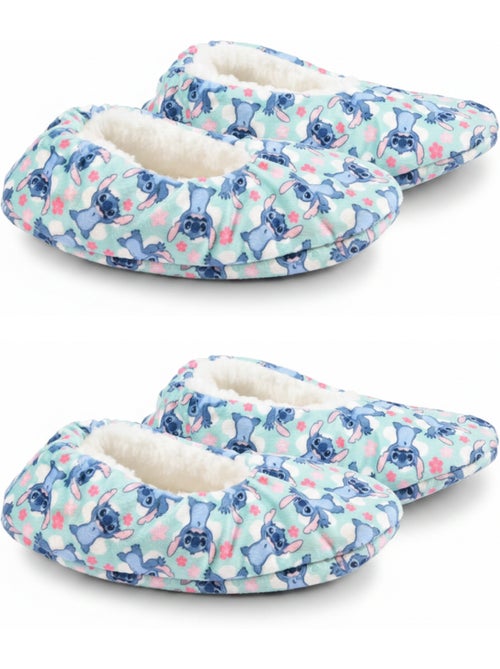 OZABI Pack 2 Paires Chaussons Fille Disney Fourrés Antidérapants - Kiabi OZABI Pack 2 Paires Chaussons Fille Disney Fourrés Antidérapants - Kiabi