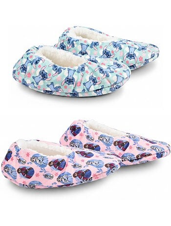 OZABI Pack 2 Paires Chaussons Fille Disney Fourrés Antidérapants