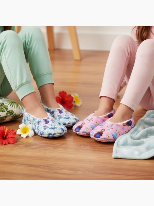 OZABI Pack 2 Paires Chaussons Fille Disney Fourrés Antidérapants - Kiabi OZABI Pack 2 Paires Chaussons Fille Disney Fourrés Antidérapants - Kiabi