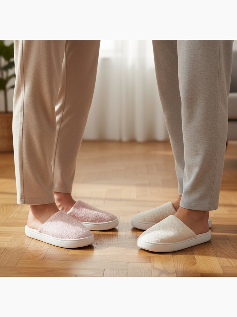 OZABI Pack 2 Paires Mules Femme Semelle Nuage Doublure Éponge Multicolore - Kiabi