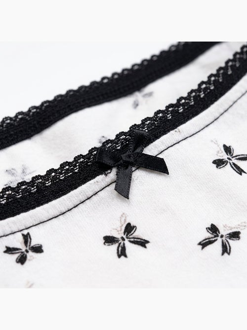 OZABI Pack Culottes Fille Coton - Lot de 6 - Kiabi