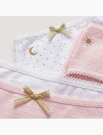 OZABI Pack Culottes Fille Coton - Lot de 6