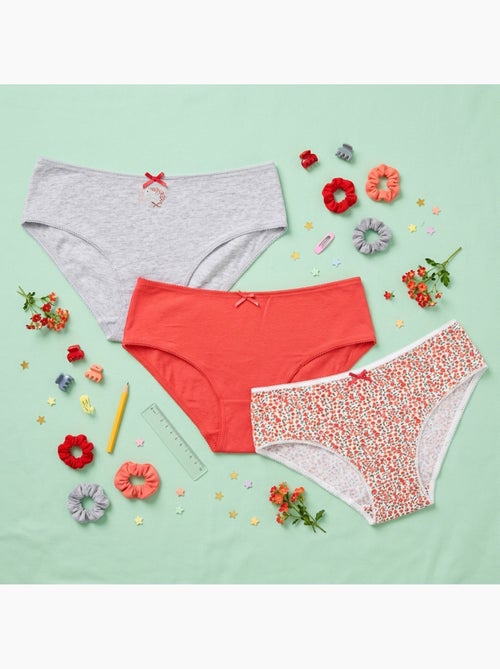 OZABI Pack Culottes Fille Coton - Lot de 6 - Kiabi