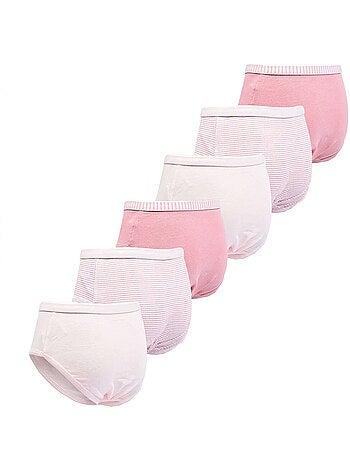 OZABI Pack Culottes Fille Coton - Lot de 6