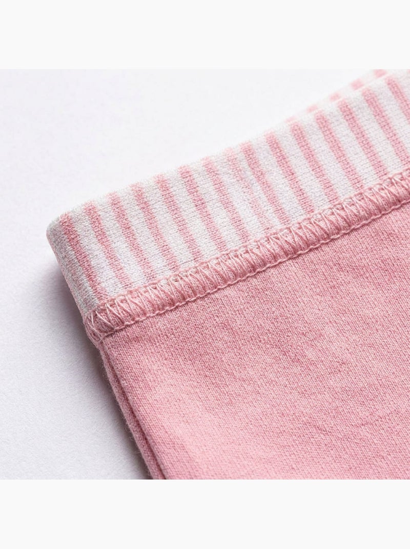 OZABI Pack Culottes Fille Coton - Lot de 6 Rose - Kiabi