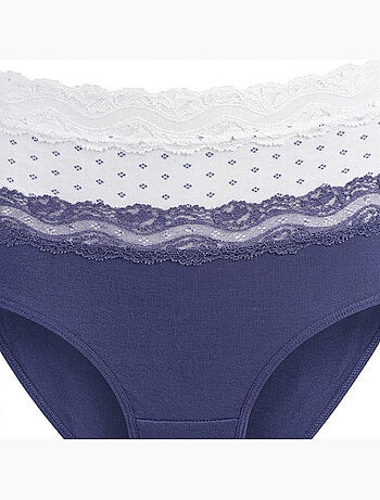 OZABI Pack de Culottes Femme Coton – Lot de 6