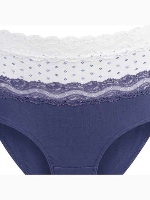 OZABI Pack de Culottes Femme Coton – Lot de 6 - Kiabi
