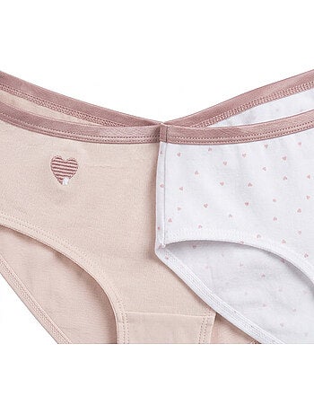 OZABI Pack de Culottes Femme Coton – Lot de 6