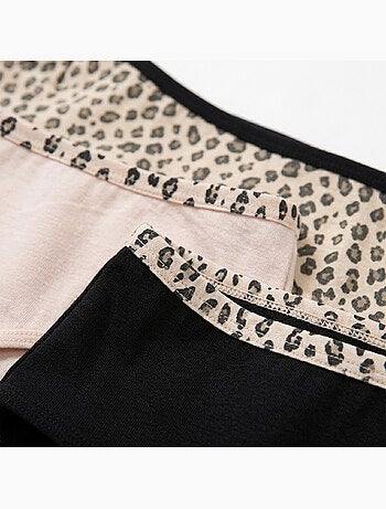 OZABI Pack de Culottes Femme Coton – Lot de 6