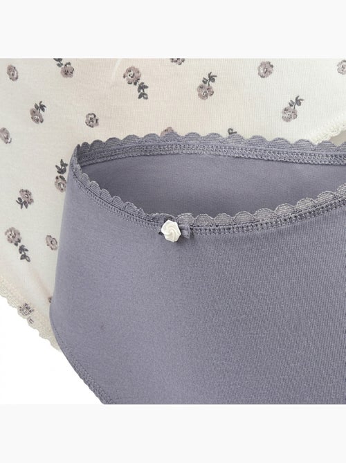 OZABI Pack de Culottes Femme Coton – Lot de 6 - Kiabi