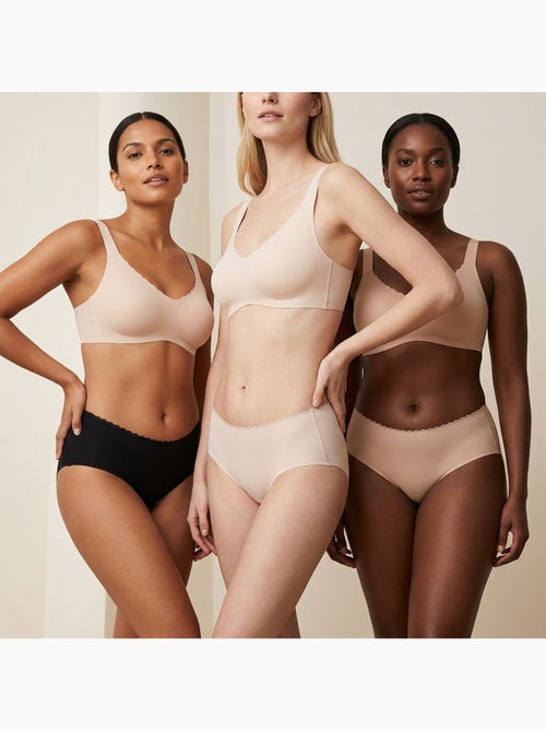 OZABI Pack de Culottes Femme Gainantes Invisibles Dentelle et Laser – Lot de 6 - Kiabi