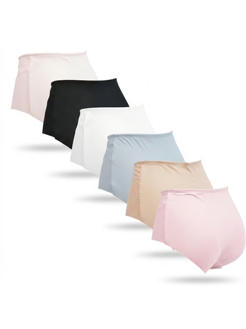 OZABI Pack de Culottes Femme Gainantes Invisibles Dentelle et Laser – Lot de 6 - Kiabi