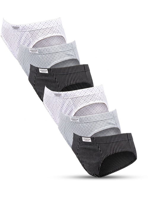 OZABI Pack Slips Homme 100% Coton – Lot de 6 - Kiabi