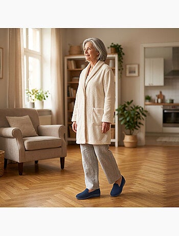 OZABI Pantoufle Charentaise Femme Mesh Respirant Fabriquée en Espagne