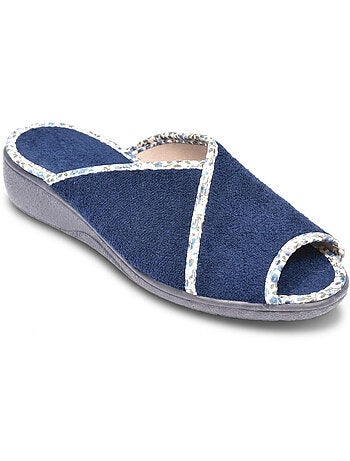 OZABI-Pantoufle Mule Femme Eponge Respirante Fabrication Espagnole, Bout Ouvert