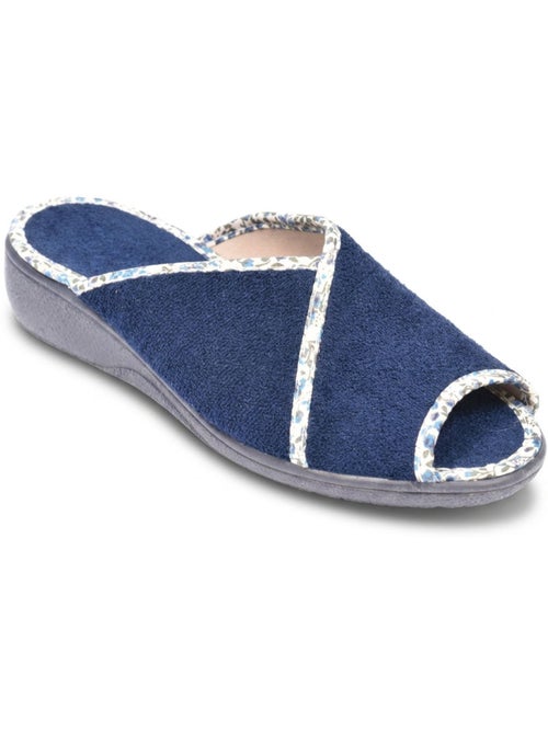 OZABI-Pantoufle Mule Femme Eponge Respirante Fabrication Espagnole, Bout Ouvert - Kiabi OZABI-Pantoufle Mule Femme Eponge Respirante Fabrication Espagnole, Bout Ouvert - Kiabi
