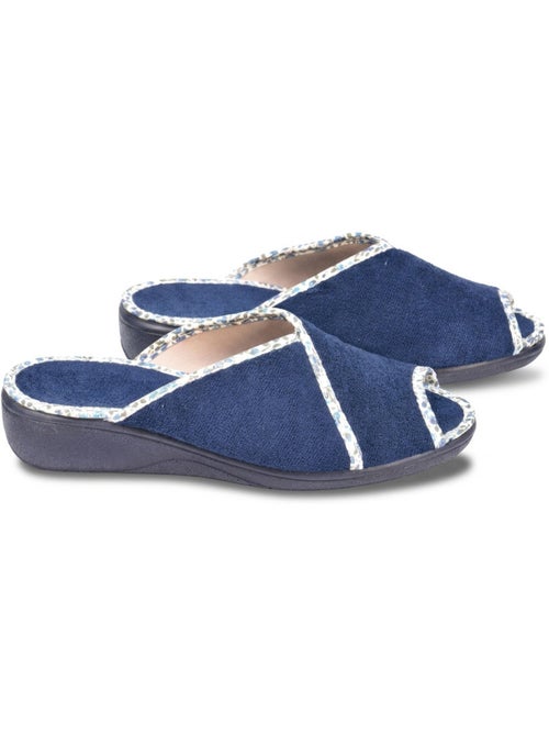 OZABI-Pantoufle Mule Femme Eponge Respirante Fabrication Espagnole, Bout Ouvert - Kiabi OZABI-Pantoufle Mule Femme Eponge Respirante Fabrication Espagnole, Bout Ouvert - Kiabi