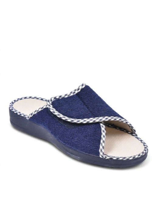 OZABI-Pantoufle Mule Femme Eponge Scratch Ajustable Fabriquee en Espagne - Kiabi OZABI-Pantoufle Mule Femme Eponge Scratch Ajustable Fabriquee en Espagne - Kiabi