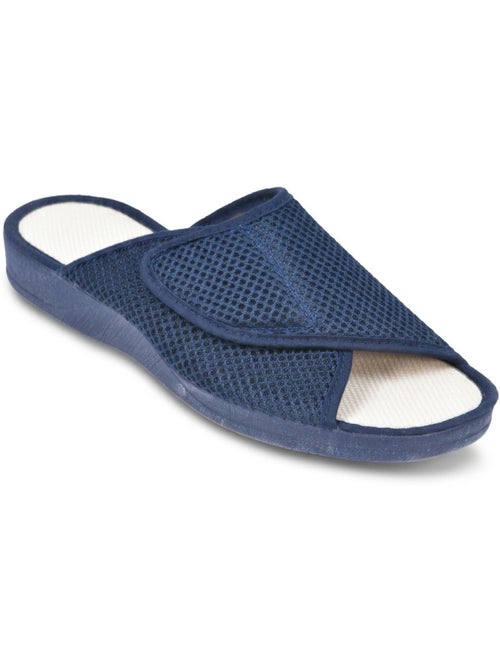 OZABI-Pantoufle Mule Femme Mesh Microperfore Scratch Ajustable Fabriquee en Espagne - Kiabi OZABI-Pantoufle Mule Femme Mesh Microperfore Scratch Ajustable Fabriquee en Espagne - Kiabi