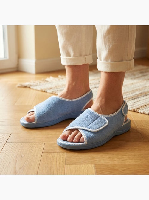 OZABI-Pantoufle Sandale Femme Eponge Double Scratch Fabriquee en Espagne - Kiabi
