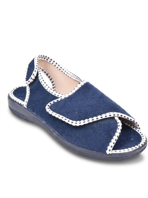 OZABI-Pantoufle Sandale Femme Eponge Double Scratch Fabriquee en Espagne - Kiabi OZABI-Pantoufle Sandale Femme Eponge Double Scratch Fabriquee en Espagne - Kiabi