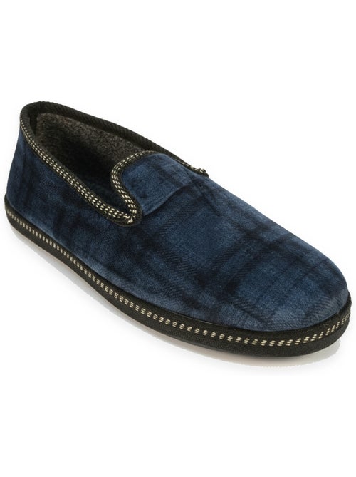 Ozabi pantoufles charentaises homme fabriquées en espagne broderie fantaisie - Kiabi Ozabi pantoufles charentaises homme fabriquées en espagne broderie fantaisie - Kiabi