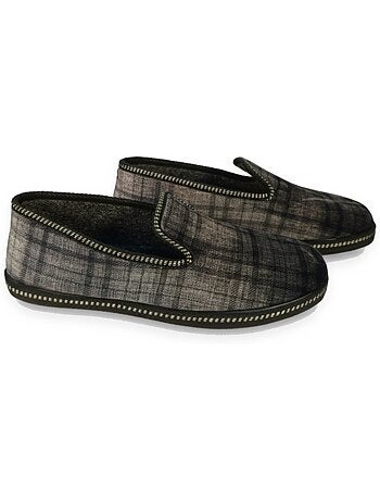 Ozabi pantoufles charentaises homme fabriquées en espagne broderie fantaisie