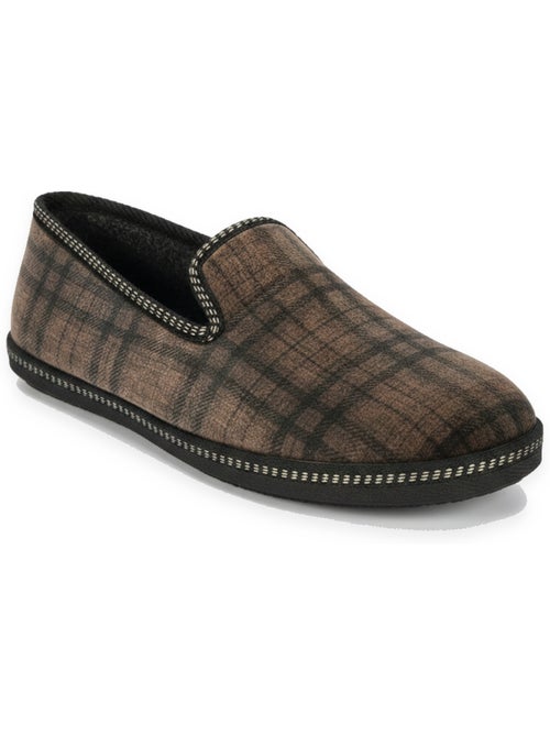 Ozabi pantoufles charentaises homme fabriquées en espagne broderie fantaisie - Kiabi Ozabi pantoufles charentaises homme fabriquées en espagne broderie fantaisie - Kiabi