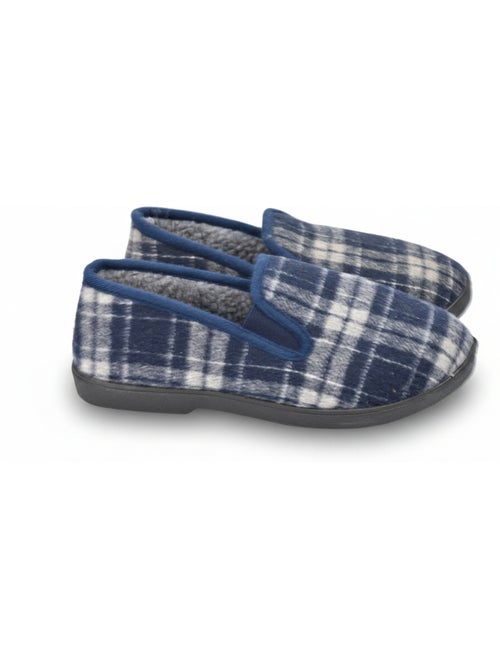 Ozabi pantoufles charentaises homme fourrées carreaux écossais antidérapantes - Kiabi Ozabi pantoufles charentaises homme fourrées carreaux écossais antidérapantes - Kiabi