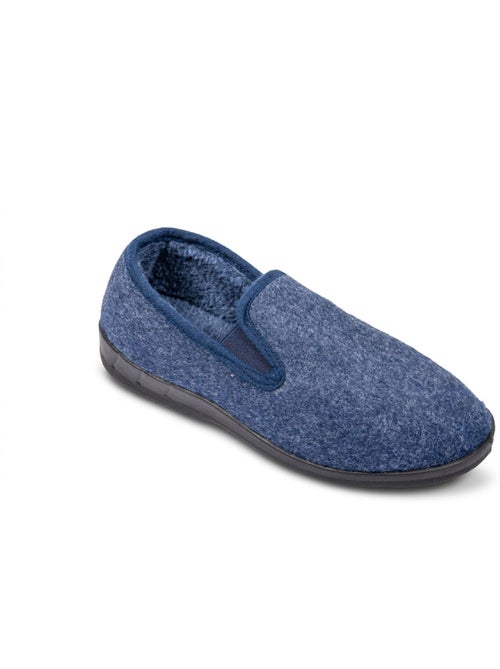 OZABI Pantoufles Femme Charentaises Chaudes Fourrées Semelle Antidérapante - Kiabi