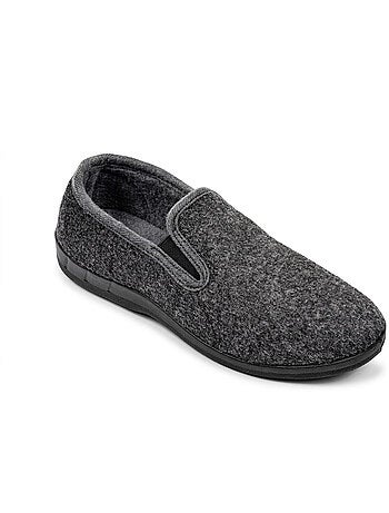 OZABI Pantoufles Femme Charentaises Chaudes Fourrées Semelle Antidérapante