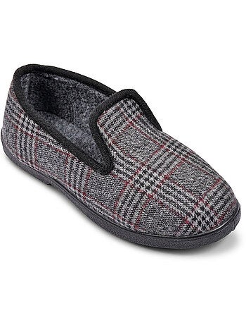 OZABI Pantoufles Homme Charentaises Chaudes Antidérapantes