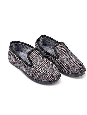 OZABI Pantoufles Homme Charentaises Chaudes Antidérapantes