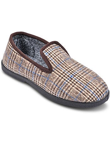 OZABI Pantoufles Homme Charentaises Chaudes Antidérapantes