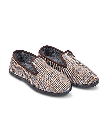 OZABI Pantoufles Homme Charentaises Chaudes Antidérapantes