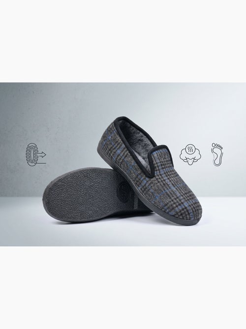 OZABI Pantoufles Homme Charentaises Chaudes Antidérapantes - Kiabi