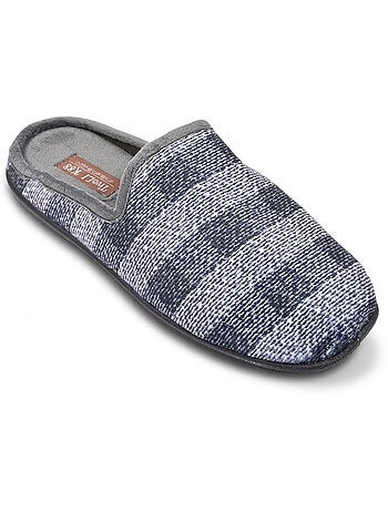 OZABI Pantoufles Homme Mule Chaudes Antiderapantes Confort