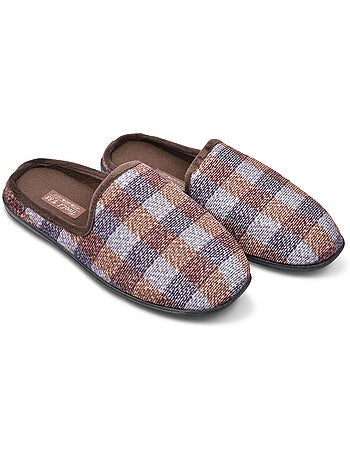 OZABI Pantoufles Homme Mule Chaudes Antiderapantes Confort