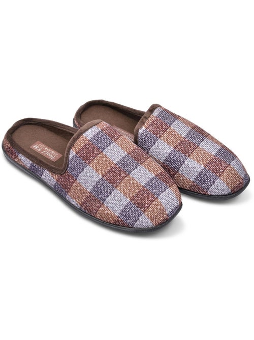 OZABI Pantoufles Homme Mule Chaudes Antiderapantes Confort - Kiabi