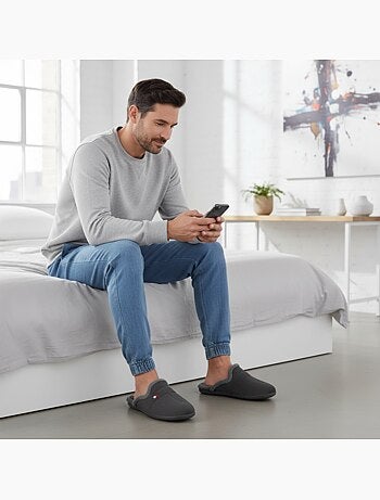Ozabi pantoufles mules homme fabriquées en espagne, motifs fantaisie