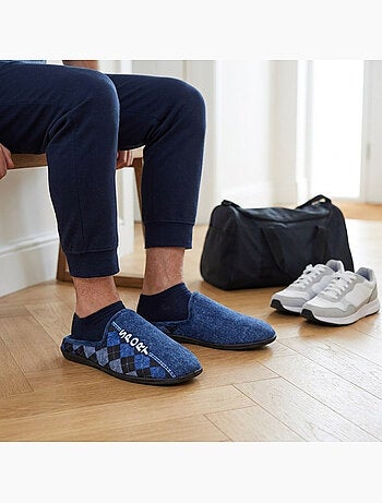 Ozabi pantoufles ouvertes homme, style sport fantaisie, semelle antidérapante