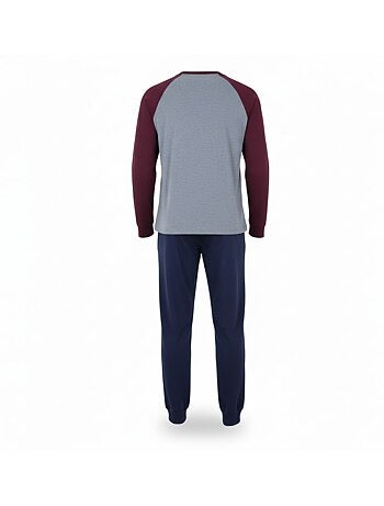 Ozabi pyjama homme doublé polaire broderie new york city