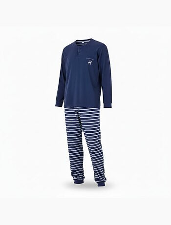 Ozabi pyjama homme doublé polaire écusson brodé