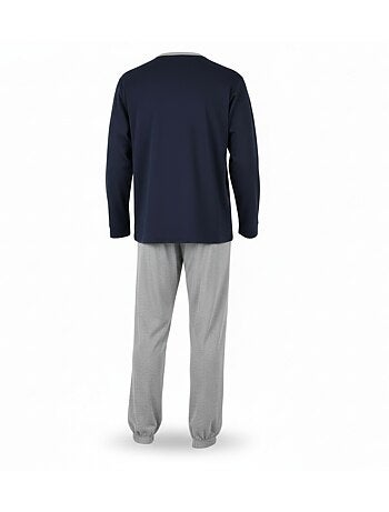 Ozabi pyjama homme doublé polaire écusson brodé