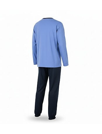 Ozabi pyjama homme doublé polaire écusson brodé