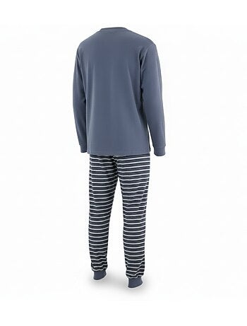 Ozabi pyjama homme doublé polaire écusson brodé