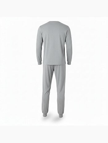 Ozabi pyjama homme doublé polaire print brodé